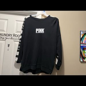 Black and white Sweatshirt by Pink